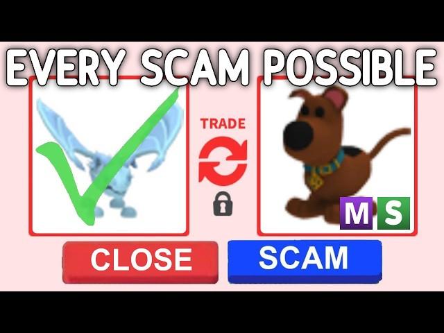 ALL 40 SCAMS In Adopt Me! Every Scam Possible