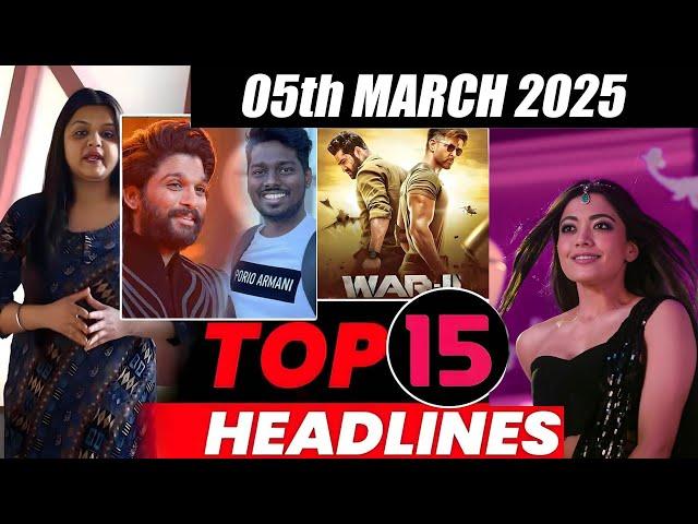 Top 15 Big News of Bollywood | 5th MARCH 2025 | Salman Khan , Ramayana, Sunny Deol