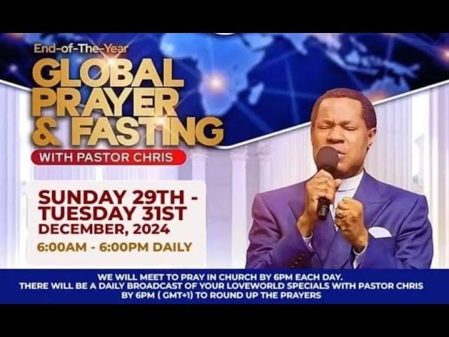 Global Prayer and Fasting with Pastor Chris Day 1 - Your Loveworld Specials