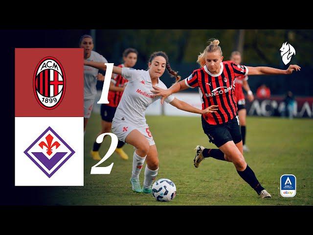 Ijeh’s goal not enough to avoid home defeat | AC Milan 1-2 Fiorentina | Highlights Women’s Serie A