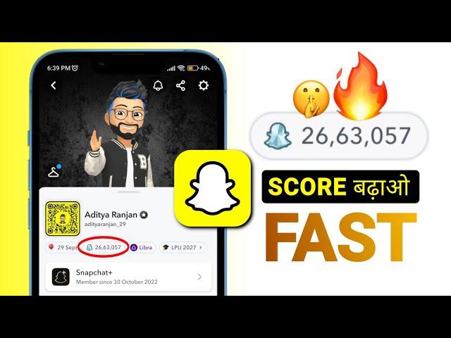 Live Proof: SnapChat Score kaise badhaye 2024 | SnapChat Score Increase Fast | New Update