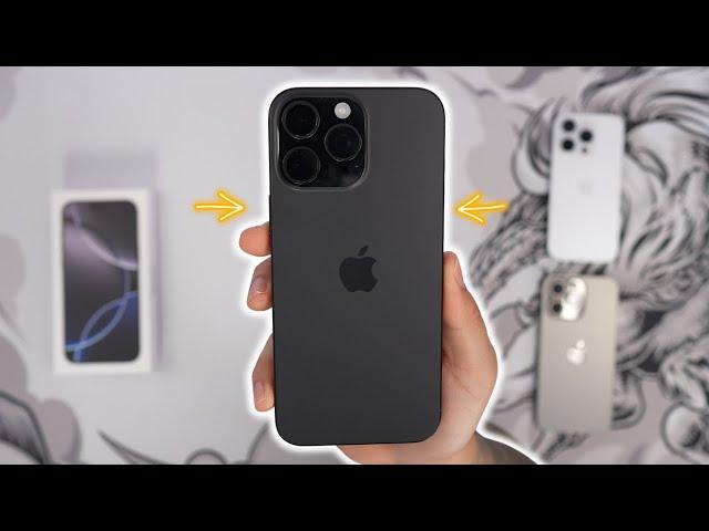 iPhone 16 Pro Max Black Titanium Unboxing