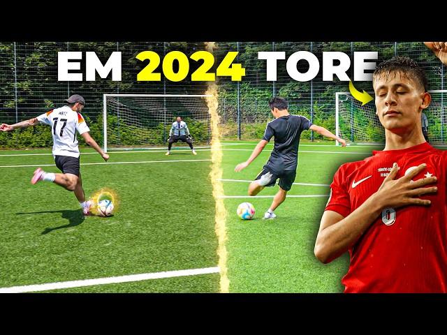 EM 2024 TORE NACHSTELLEN FUßBALL CHALLENGE