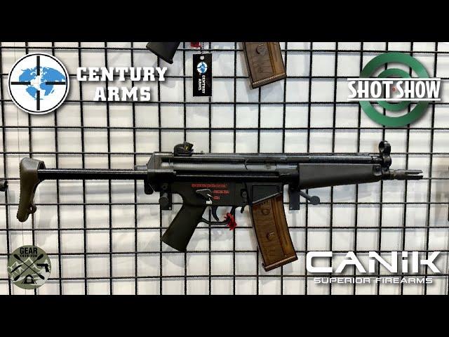 Century Arms + Canik Booth Tour | Shot Show 2025