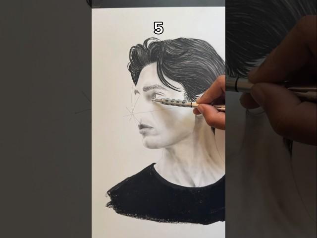 Testing a Secret Nose Drawing Trick #drawing