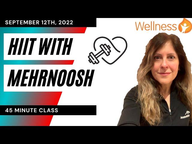 HIIT with Mehrnoosh - September 12