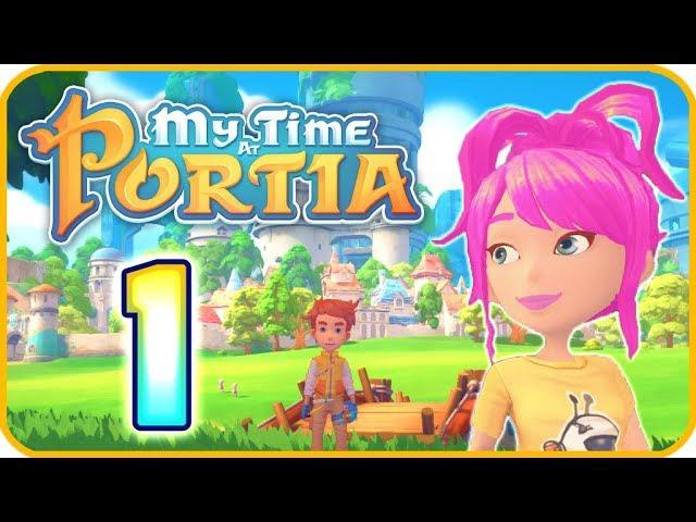 My Time At Portia Walkthrough Part 1 (PS4) No Commentary