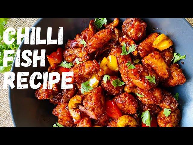 Chilli Fish I Chilli Fish Recipe I Restaurant Style Chilli Fish