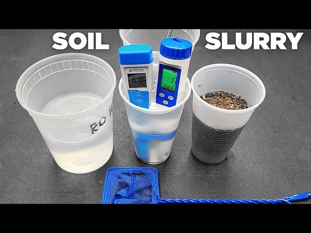 UGLY PLANTS? Fix Your Soil - How to Test Soil pH and PPM at Home Without Kit - Slurry 95% Accuracy