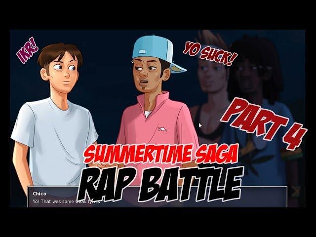 Summertime Saga | Part 4 | First time doing Rap Battle!