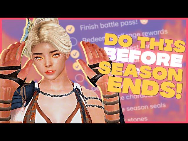 Ultimate MUST-DO  Checklist for the End of BDO Season!