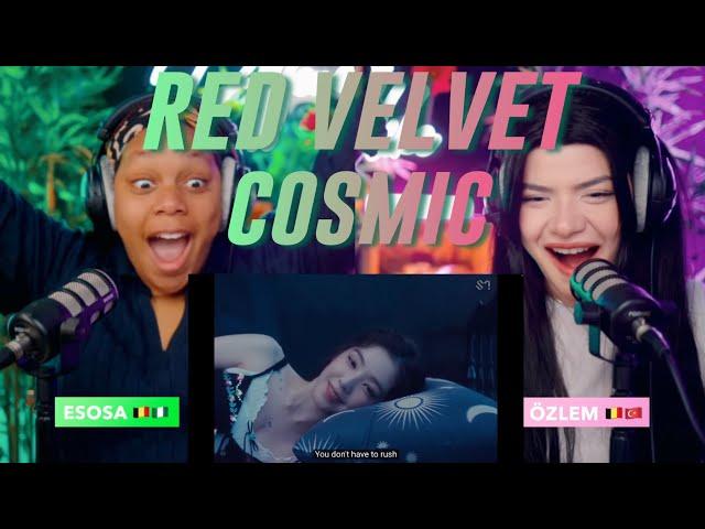 Red Velvet 레드벨벳 'Cosmic' MV + Performance Video reaction