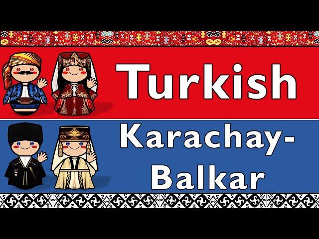 TURKIC: TURKISH & KARACHAY-BALKAR