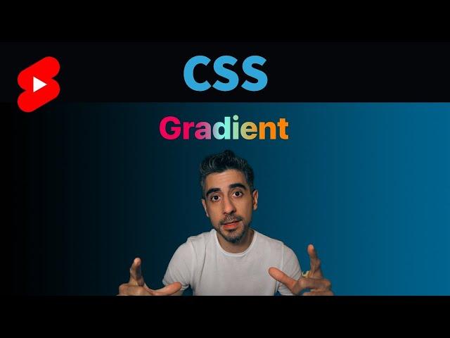 CSS Gradient in 1 Minute #shorts