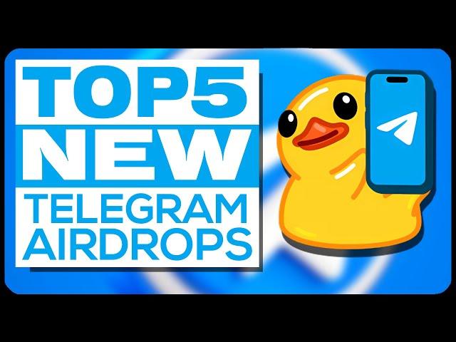 Top 5 New Telegram Airdrops to Join