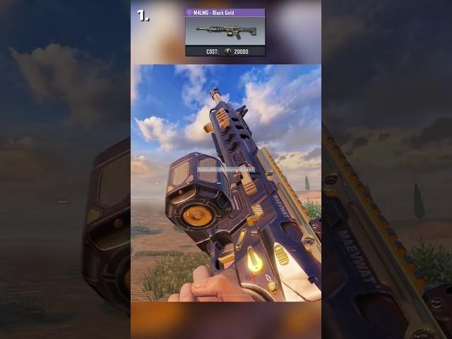 TOP 5 OG F2P CREDIT STORE GUN SKINS in COD MOBILE