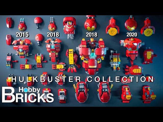 All Hulkbuster Lego Sets | Speed Build | Beat Building