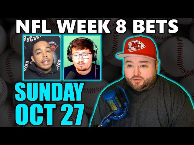 NFL Week 8 Bets With Kyle Kirms Sunday Picks October 27