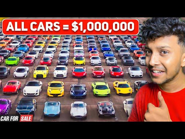 ALL CARS = $100,000,000  SELLING MY ALL RARE CARS - Car for Sale | Techno Gamerz EP 54