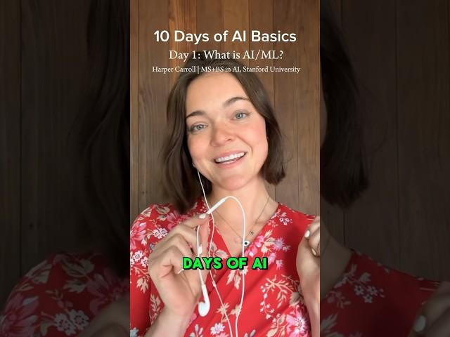 What is AI/ML? (AI Basics 1/10) #shorts #ai #learnai #demystifyai #machinelearning #learn #science