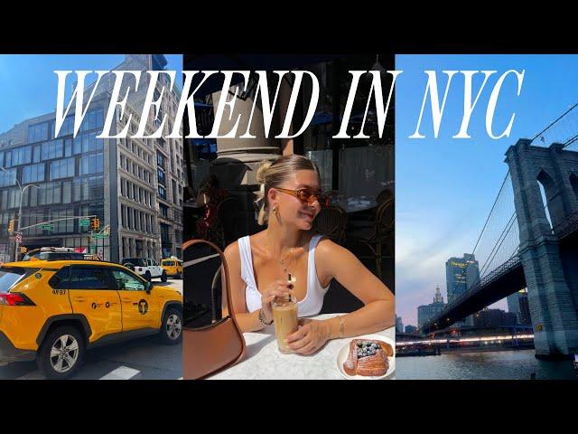 weekend in my life: moving/apt update, sunday reset, summer in nyc