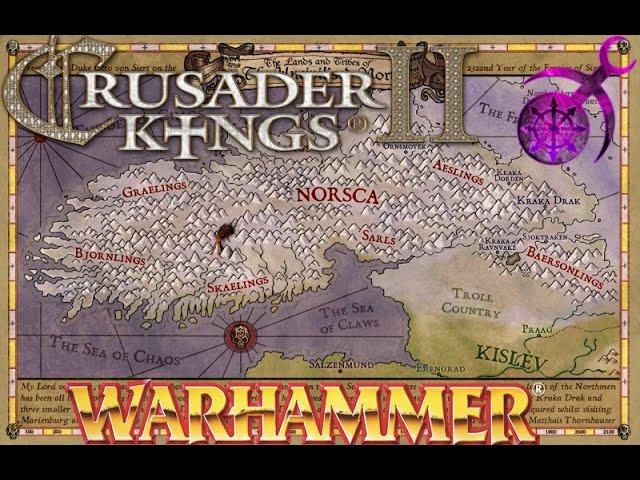 Crusader kings 2 / Warhammer mod / #01 / Cold north