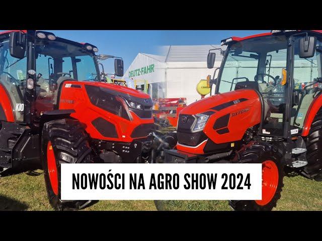 Agro Show Bednary 2024 - nowości na stoisku KIOTI - Agropol Zakrzewo