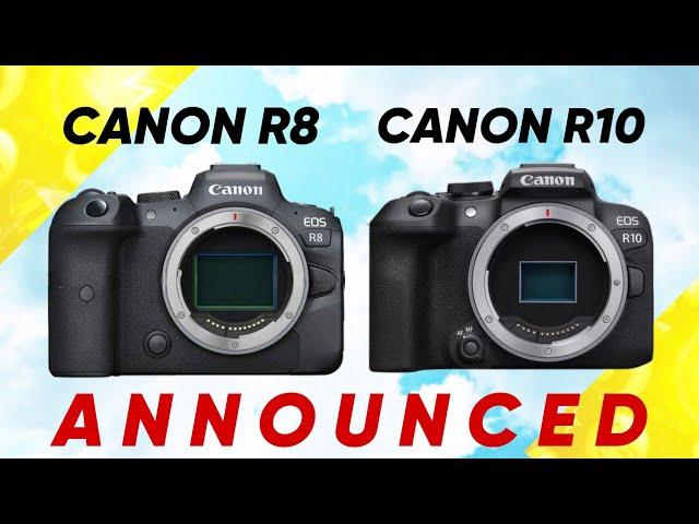 Canon R8 VS Canon R10 | Announced