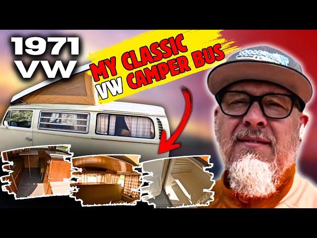 1971 VW Camper Van Tour  Meet Gus the Bus – My Classic Volkswagen Walkthrough