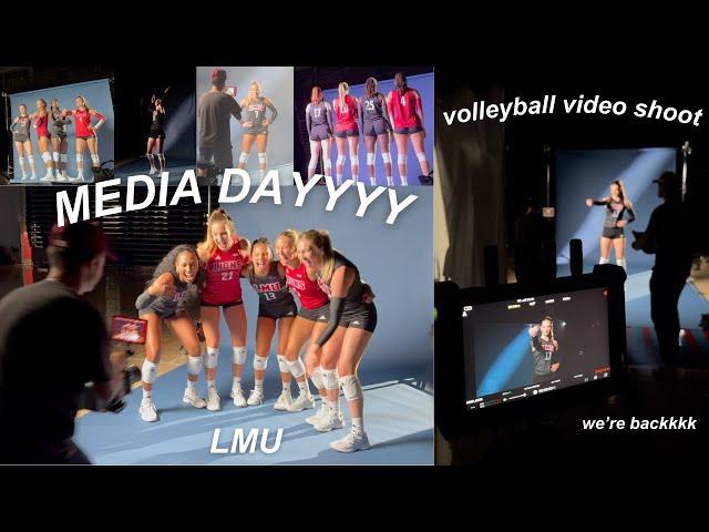 DI VOLLEYBALL MEDIA DAY | LMU Volleyball