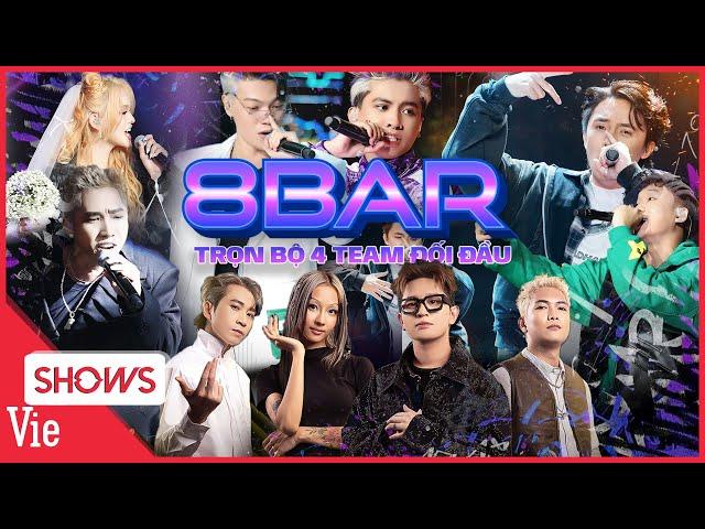 TRỌN BỘ 8BAR RAP VIỆT 2024: Bray bị nguyên team Rap Dizz, các thí sinh bung skill giành cơ hội cuối