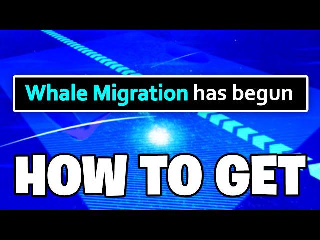 Roblox Fisch - HOW TO SPAWN WHALE MIGRATION (Full Guide - Blue Whale, Moby)