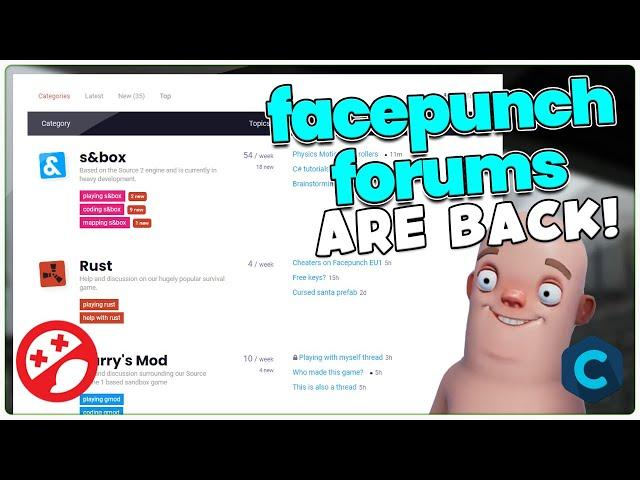 The Facepunch Forums Are Back! - S&box And Garry's Mod Chat