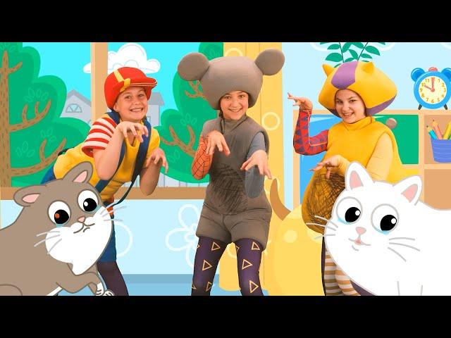 Пять Котят Скачут на Кроватке - Кукутики - Песенки для самых маленьких