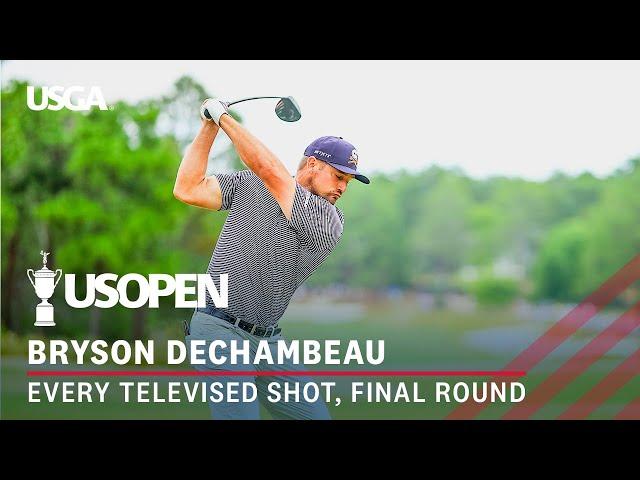 2024 U.S. Open Highlights: Bryson DeChambeau, Final Round | Every Televised Shot