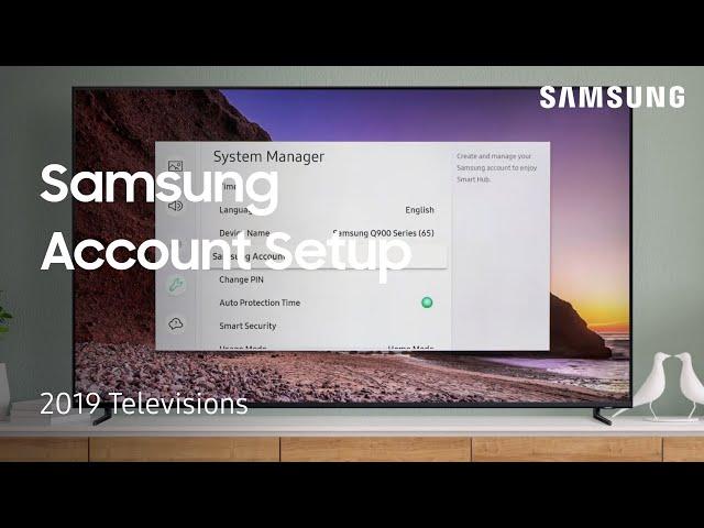 How to set up a Samsung Account on your TV | Samsung US