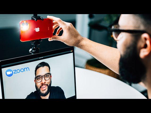 How to Use Your Smartphone as a Webcam for Zoom Calls!