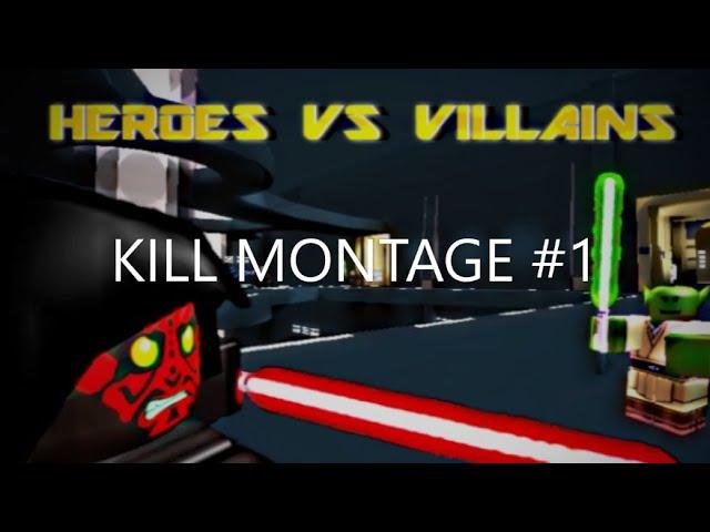 ROBLOX Star Wars: Heroes vs Villains - Kill Montage #1