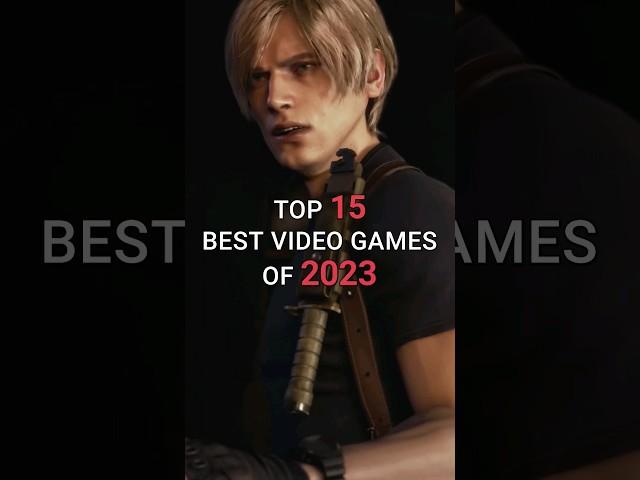 Top 15 Best Video Games of 2023 #shorts #gaming #residentevil #spiderman2 #alanwake2 #baldursgate3