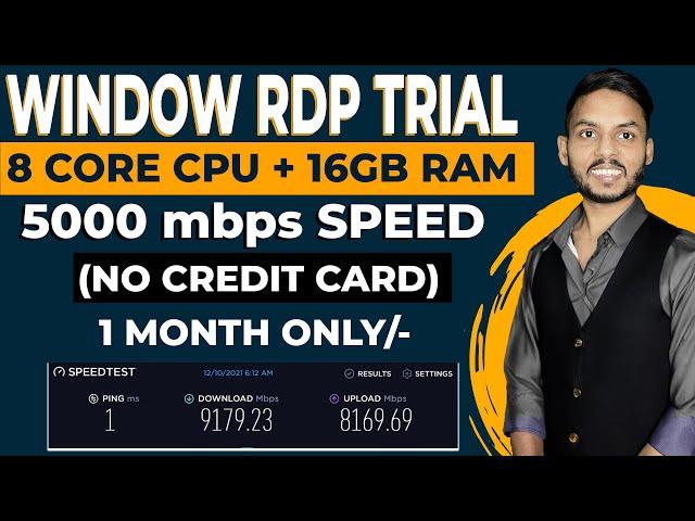 How to Create Free Window RDP Server 2023 | How to Setup CLUB VPS Free Trial | Free Window RDP/VPS