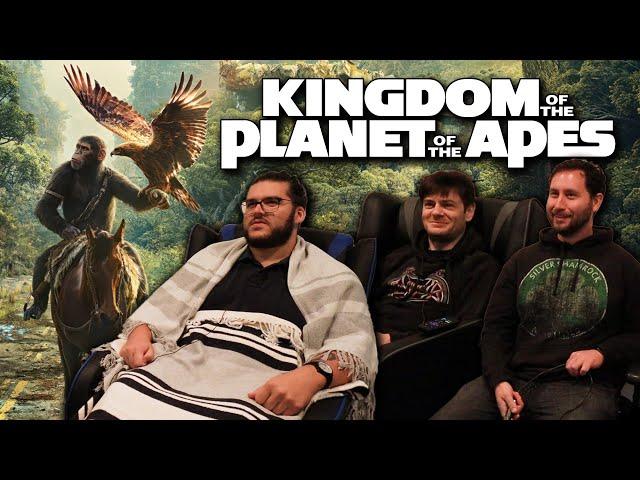 My Friends Watch KINGDOM OF THE PLANET OF THE APES for the FIRST TIME! | MOVIE REACTION