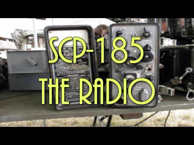 SCP-185 The Radio | Safe class | electronic scp / temporal scp