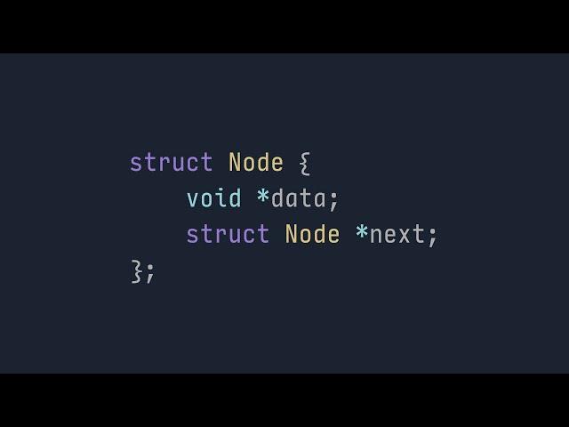 [c] Implementing a Generic Linked List in C