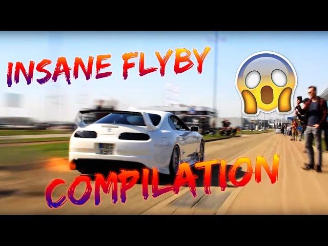 INSANE CARS Fly-By Compilation [2017] (Supra, Skyline, Mustang, BMW, Corvette)