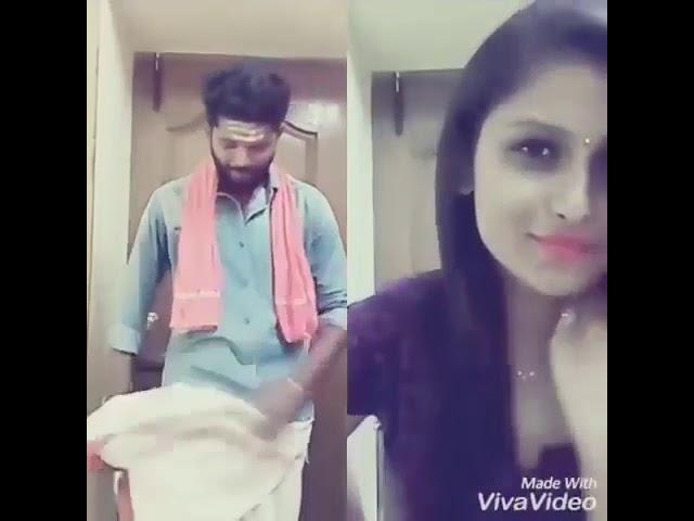 Latest Kannada dubsmash by Sushmitha Sheshagiri and Allu raghu.......