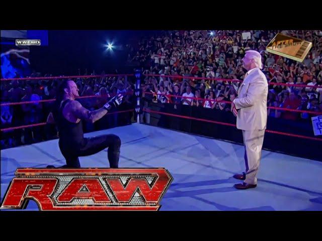 The Undertaker & Mr.McMahon Pay Tribute To Ric Flair (RAW Off-Air) RAW Mar 31,2008