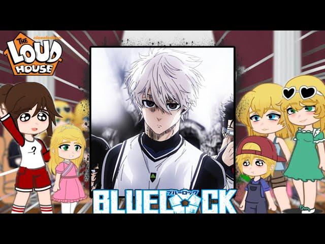 The Loud House React to Lincoln as Nagi Seishiro || Gacha React || Blue Lock