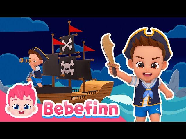 I'm a Pirate ‍️ | EP64 | Captain Hero Brody | Bebefinn Sing Along2 | Nursery Rhymes & Kids Songs