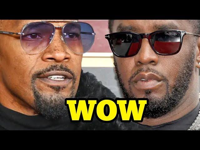 JAMIE FOXX FINALLY BREAKS HIS SILENCE ON DIDDY, DIDDY ACCUSED OF SACRIFICING PEOPLE THEY SPEAK OUT
