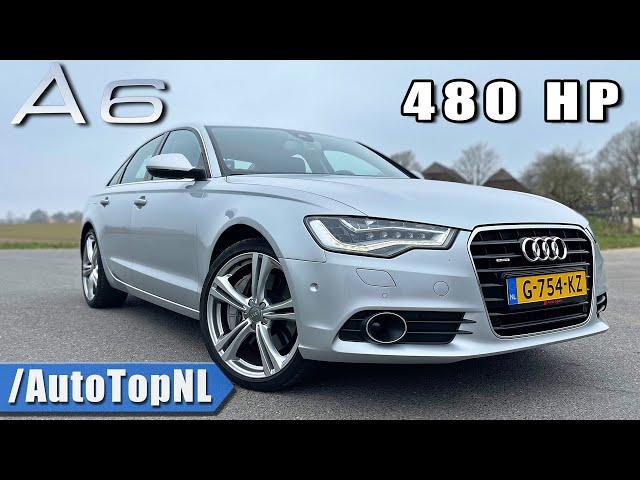 Audi A6 3.0 TFSI 480HP | SUPERCHARGER UPGRADE | 288KM/H REVIEW on Autobahn by AutoTopNL